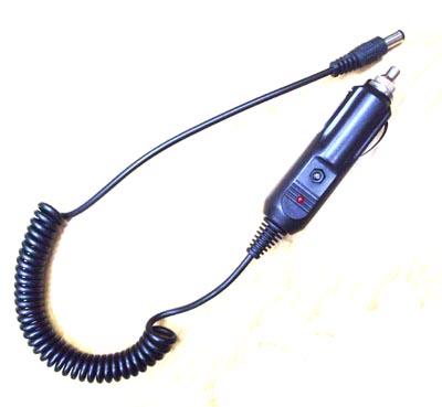 12V DC 2.1mm Car Cigarette Lighter Power Cable